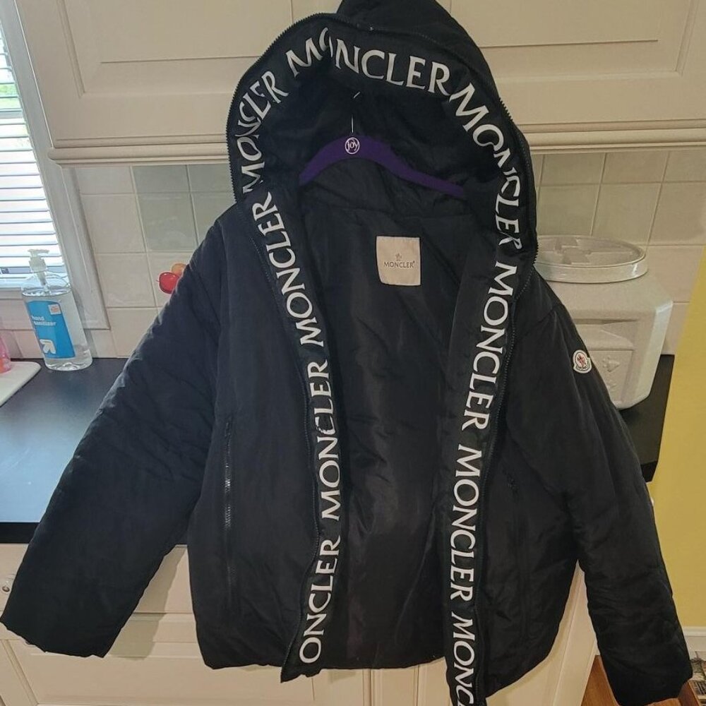 2XL - Mens Black Moncler Jacket
